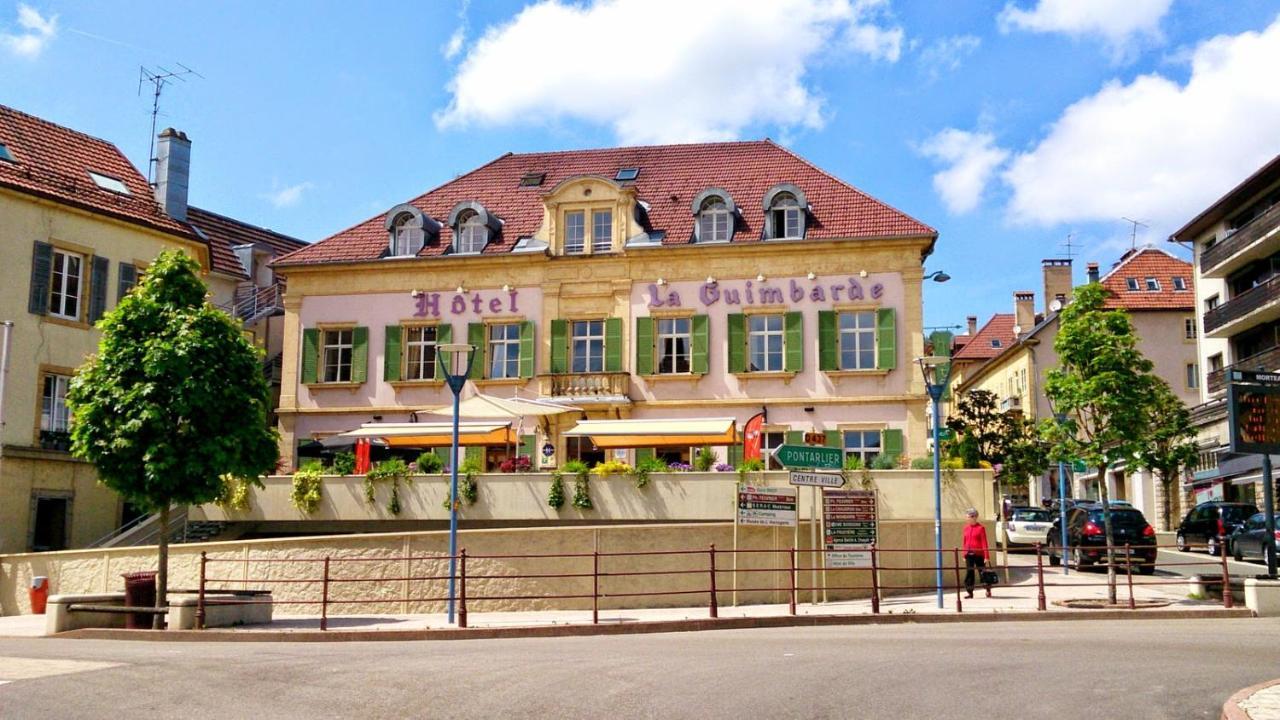 Hotel La Guimbarde Morteau Exterior foto